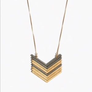 Madewell Arrowstack necklace